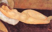 Amedeo Modigliani nude witb necklace Sweden oil painting artist